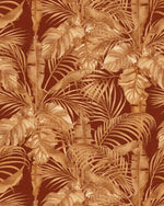 Dubai Palm In Crimson Wallpaper