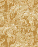 Dubai Palm In Mustard Wallpaper