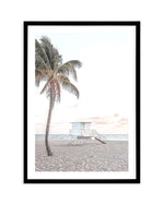 Dusk at Palm Cove Art Print-PRINT-Olive et Oriel-Olive et Oriel-A5 | 5.8" x 8.3" | 14.8 x 21cm-Black-With White Border-Buy-Australian-Art-Prints-Online-with-Olive-et-Oriel-Your-Artwork-Specialists-Austrailia-Decorate-With-Coastal-Photo-Wall-Art-Prints-From-Our-Beach-House-Artwork-Collection-Fine-Poster-and-Framed-Artwork