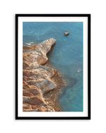 Dusk at Willunga Point Art Print-PRINT-Olive et Oriel-Olive et Oriel-A5 | 5.8" x 8.3" | 14.8 x 21cm-Black-With White Border-Buy-Australian-Art-Prints-Online-with-Olive-et-Oriel-Your-Artwork-Specialists-Austrailia-Decorate-With-Coastal-Photo-Wall-Art-Prints-From-Our-Beach-House-Artwork-Collection-Fine-Poster-and-Framed-Artwork