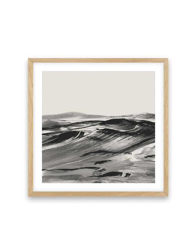 Dustland I by Dan Hobday Art Print-PRINT-Olive et Oriel-Dan Hobday-70x70 cm | 27.5" x 27.5"-Oak-With White Border-Buy-Australian-Art-Prints-Online-with-Olive-et-Oriel-Your-Artwork-Specialists-Austrailia-Decorate-With-Coastal-Photo-Wall-Art-Prints-From-Our-Beach-House-Artwork-Collection-Fine-Poster-and-Framed-Artwork