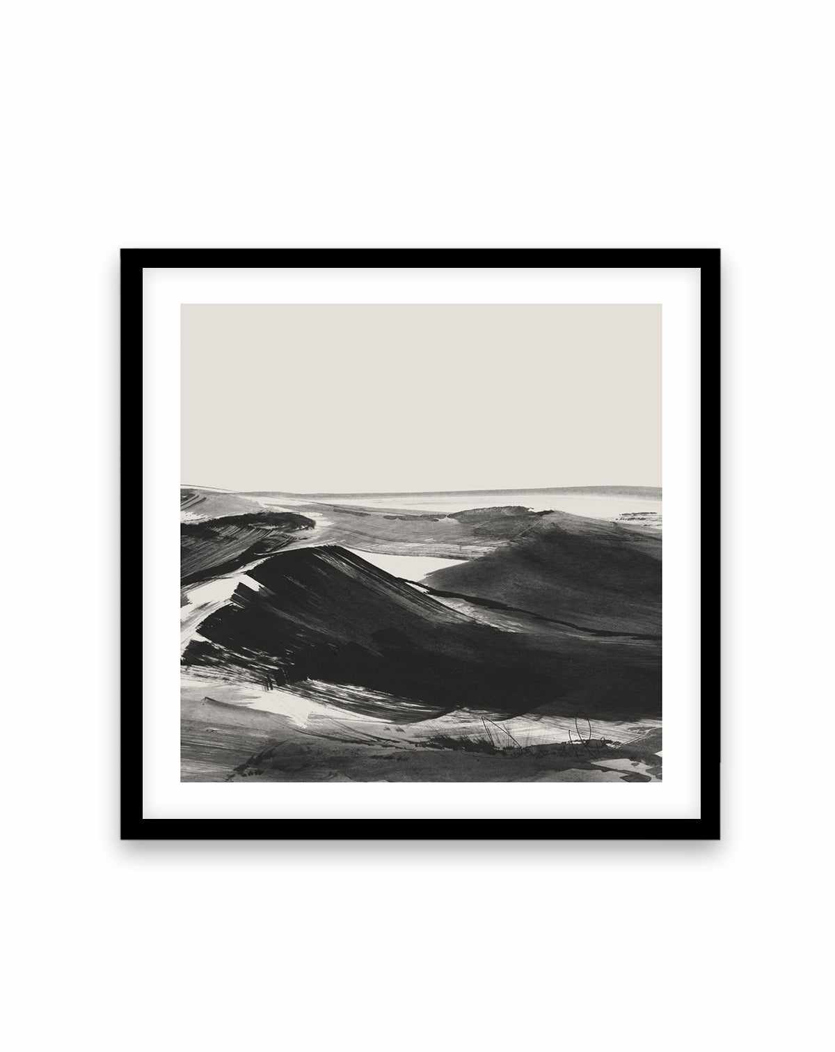 Dustland II by Dan Hobday Art Print-PRINT-Olive et Oriel-Dan Hobday-70x70 cm | 27.5" x 27.5"-Black-With White Border-Buy-Australian-Art-Prints-Online-with-Olive-et-Oriel-Your-Artwork-Specialists-Austrailia-Decorate-With-Coastal-Photo-Wall-Art-Prints-From-Our-Beach-House-Artwork-Collection-Fine-Poster-and-Framed-Artwork