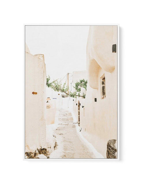 Elia 1968 | Santorini | Framed Canvas-Shop Greece Wall Art Prints Online with Olive et Oriel - Our collection of Greek Islands art prints offer unique wall art including blue domes of Santorini in Oia, mediterranean sea prints and incredible posters from Milos and other Greece landscape photography - this collection will add mediterranean blue to your home, perfect for updating the walls in coastal, beach house style. There is Greece art on canvas and extra large wall art with fast, free shippin