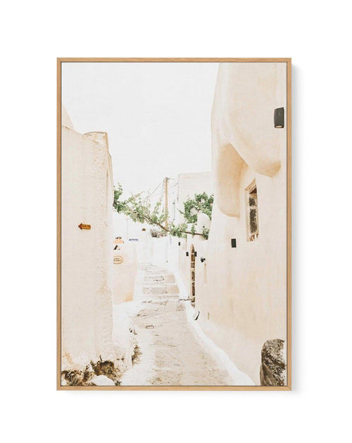 Elia 1968 | Santorini | Framed Canvas-Shop Greece Wall Art Prints Online with Olive et Oriel - Our collection of Greek Islands art prints offer unique wall art including blue domes of Santorini in Oia, mediterranean sea prints and incredible posters from Milos and other Greece landscape photography - this collection will add mediterranean blue to your home, perfect for updating the walls in coastal, beach house style. There is Greece art on canvas and extra large wall art with fast, free shippin