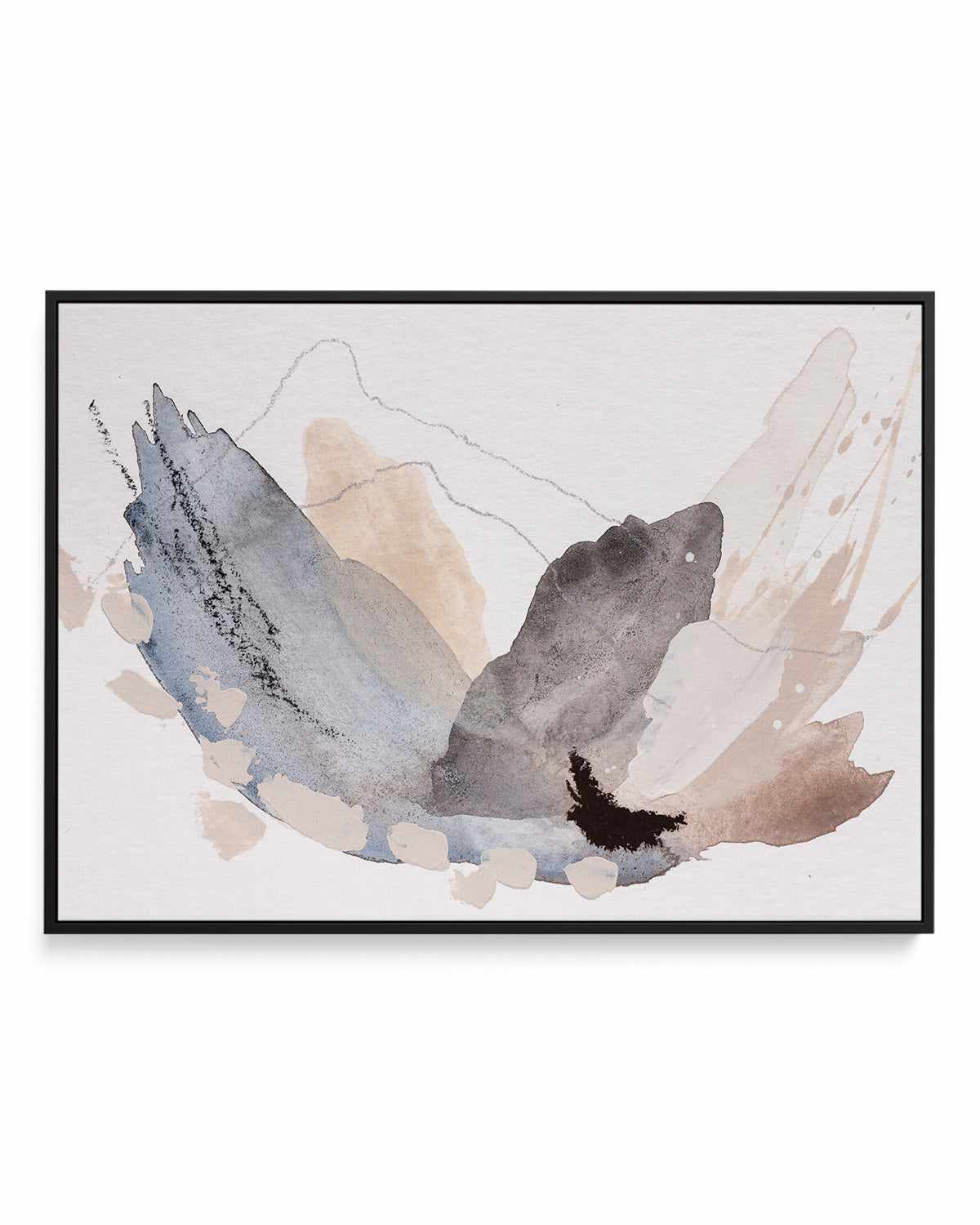 Ensemble by Katharina Daneke | Framed Canvas Art Print