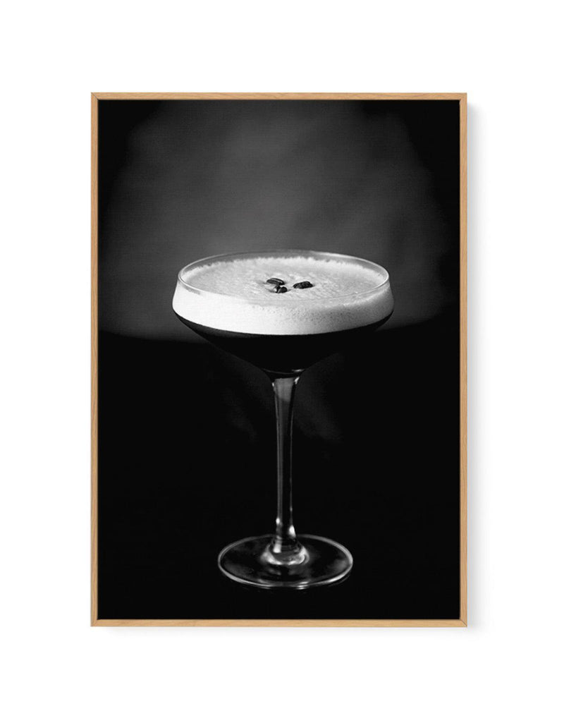 Espresso Martini | Framed Canvas-CANVAS-You can shop wall art online with Olive et Oriel for everything from abstract art to fun kids wall art. Our beautiful modern art prints and canvas art are available from large canvas prints to wall art paintings and our proudly Australian artwork collection offers only the highest quality framed large wall art and canvas art Australia - You can buy fashion photography prints or Hampton print posters and paintings on canvas from Olive et Oriel and have them