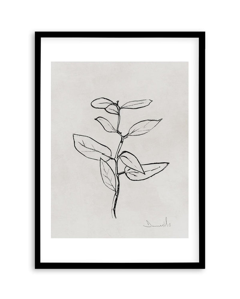 Eucalyptus Sapling by Dan Hobday Art Print-PRINT-Olive et Oriel-Dan Hobday-A5 | 5.8" x 8.3" | 14.8 x 21cm-Black-With White Border-Buy-Australian-Art-Prints-Online-with-Olive-et-Oriel-Your-Artwork-Specialists-Austrailia-Decorate-With-Coastal-Photo-Wall-Art-Prints-From-Our-Beach-House-Artwork-Collection-Fine-Poster-and-Framed-Artwork