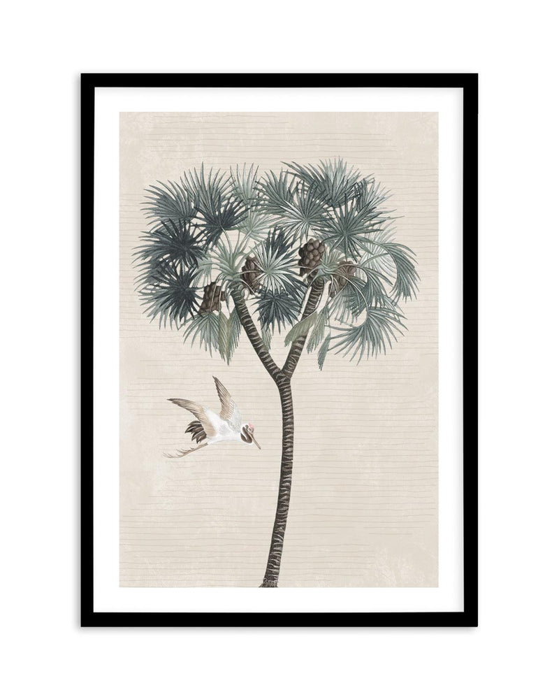 Exotic Palm I Art Print-PRINT-Olive et Oriel-Olive et Oriel-A5 | 5.8" x 8.3" | 14.8 x 21cm-Black-With White Border-Buy-Australian-Art-Prints-Online-with-Olive-et-Oriel-Your-Artwork-Specialists-Austrailia-Decorate-With-Coastal-Photo-Wall-Art-Prints-From-Our-Beach-House-Artwork-Collection-Fine-Poster-and-Framed-Artwork