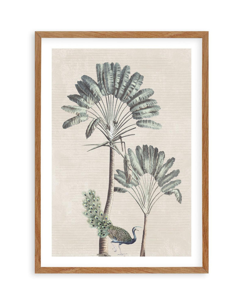 Exotic Palm II Art Print-PRINT-Olive et Oriel-Olive et Oriel-50x70 cm | 19.6" x 27.5"-Walnut-With White Border-Buy-Australian-Art-Prints-Online-with-Olive-et-Oriel-Your-Artwork-Specialists-Austrailia-Decorate-With-Coastal-Photo-Wall-Art-Prints-From-Our-Beach-House-Artwork-Collection-Fine-Poster-and-Framed-Artwork