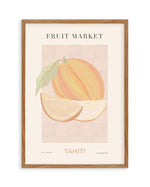 Fruit Market Tahiti Art Print-PRINT-Olive et Oriel-Olive et Oriel-50x70 cm | 19.6" x 27.5"-Walnut-With White Border-Buy-Australian-Art-Prints-Online-with-Olive-et-Oriel-Your-Artwork-Specialists-Austrailia-Decorate-With-Coastal-Photo-Wall-Art-Prints-From-Our-Beach-House-Artwork-Collection-Fine-Poster-and-Framed-Artwork