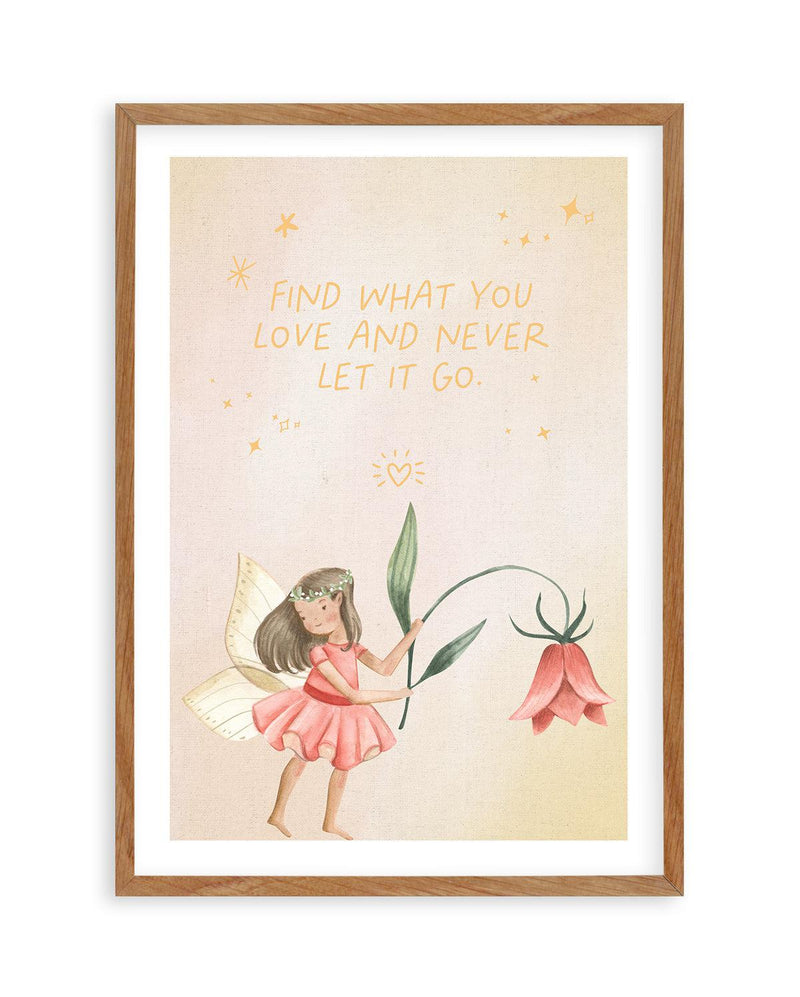 Fairy Friends I Art Print-PRINT-Olive et Oriel-Olive et Oriel-50x70 cm | 19.6" x 27.5"-Walnut-With White Border-Buy-Australian-Art-Prints-Online-with-Olive-et-Oriel-Your-Artwork-Specialists-Austrailia-Decorate-With-Coastal-Photo-Wall-Art-Prints-From-Our-Beach-House-Artwork-Collection-Fine-Poster-and-Framed-Artwork