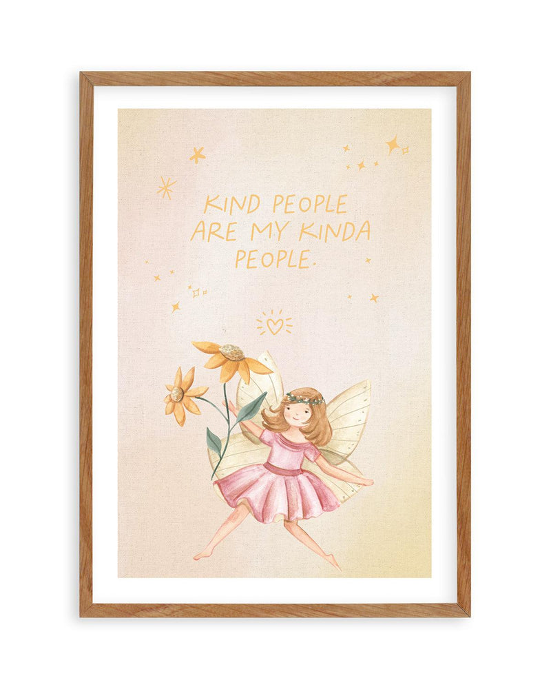 Fairy Friends II Art Print-PRINT-Olive et Oriel-Olive et Oriel-50x70 cm | 19.6" x 27.5"-Walnut-With White Border-Buy-Australian-Art-Prints-Online-with-Olive-et-Oriel-Your-Artwork-Specialists-Austrailia-Decorate-With-Coastal-Photo-Wall-Art-Prints-From-Our-Beach-House-Artwork-Collection-Fine-Poster-and-Framed-Artwork