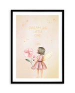 Fairy Friends IV Art Print-PRINT-Olive et Oriel-Olive et Oriel-A5 | 5.8" x 8.3" | 14.8 x 21cm-Black-With White Border-Buy-Australian-Art-Prints-Online-with-Olive-et-Oriel-Your-Artwork-Specialists-Austrailia-Decorate-With-Coastal-Photo-Wall-Art-Prints-From-Our-Beach-House-Artwork-Collection-Fine-Poster-and-Framed-Artwork
