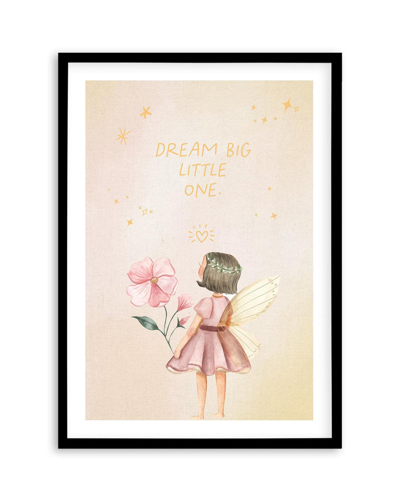 Fairy Friends IV Art Print-PRINT-Olive et Oriel-Olive et Oriel-A5 | 5.8" x 8.3" | 14.8 x 21cm-Black-With White Border-Buy-Australian-Art-Prints-Online-with-Olive-et-Oriel-Your-Artwork-Specialists-Austrailia-Decorate-With-Coastal-Photo-Wall-Art-Prints-From-Our-Beach-House-Artwork-Collection-Fine-Poster-and-Framed-Artwork