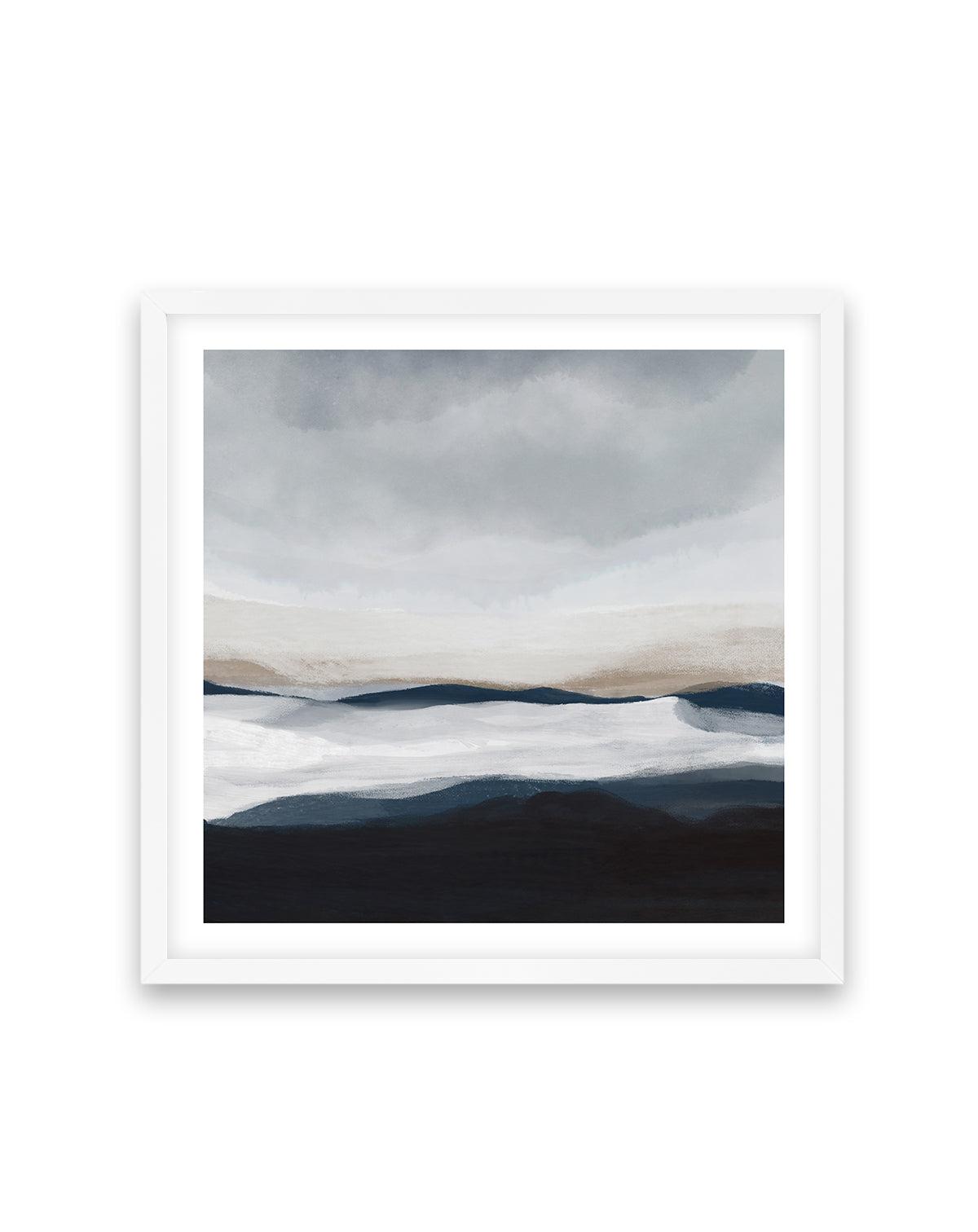 Far Away I by Dan Hobday SQ Art Print-PRINT-Olive et Oriel-Dan Hobday-70x70 cm | 27.5" x 27.5"-White-With White Border-Buy-Australian-Art-Prints-Online-with-Olive-et-Oriel-Your-Artwork-Specialists-Austrailia-Decorate-With-Coastal-Photo-Wall-Art-Prints-From-Our-Beach-House-Artwork-Collection-Fine-Poster-and-Framed-Artwork