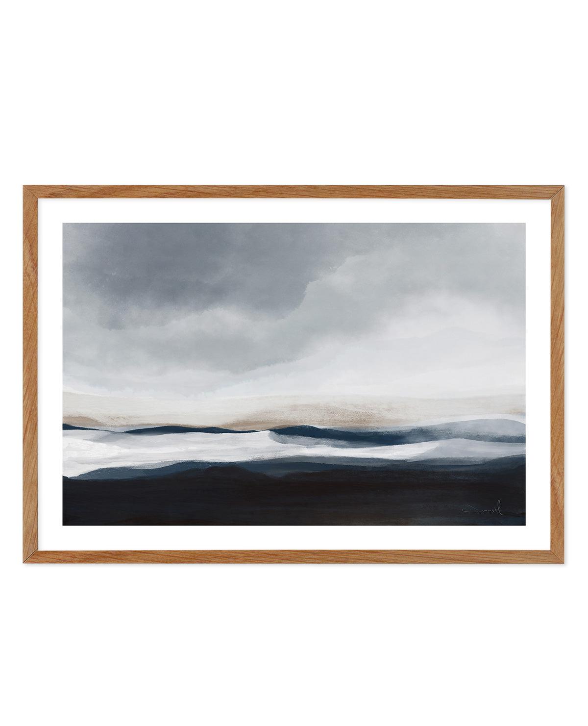 Far Away by Dan Hobday Art Print-PRINT-Olive et Oriel-Dan Hobday-50x70 cm | 19.6" x 27.5"-Walnut-With White Border-Buy-Australian-Art-Prints-Online-with-Olive-et-Oriel-Your-Artwork-Specialists-Austrailia-Decorate-With-Coastal-Photo-Wall-Art-Prints-From-Our-Beach-House-Artwork-Collection-Fine-Poster-and-Framed-Artwork