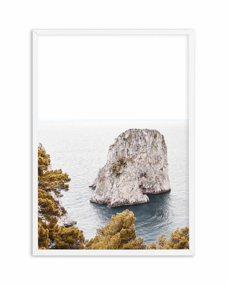 Faraglioni Rocks | PT Art Print-PRINT-Olive et Oriel-Olive et Oriel-A5 | 5.8" x 8.3" | 14.8 x 21cm-White-With White Border-Buy-Australian-Art-Prints-Online-with-Olive-et-Oriel-Your-Artwork-Specialists-Austrailia-Decorate-With-Coastal-Photo-Wall-Art-Prints-From-Our-Beach-House-Artwork-Collection-Fine-Poster-and-Framed-Artwork