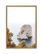 Faraglioni Rocks | PT Art Print-PRINT-Olive et Oriel-Olive et Oriel-50x70 cm | 19.6" x 27.5"-Walnut-With White Border-Buy-Australian-Art-Prints-Online-with-Olive-et-Oriel-Your-Artwork-Specialists-Austrailia-Decorate-With-Coastal-Photo-Wall-Art-Prints-From-Our-Beach-House-Artwork-Collection-Fine-Poster-and-Framed-Artwork