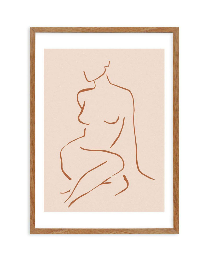 Female Form I | Terracotta Art Print-Buy-Bohemian-Wall-Art-Print-And-Boho-Pictures-from-Olive-et-Oriel-Bohemian-Wall-Art-Print-And-Boho-Pictures-And-Also-Boho-Abstract-Art-Paintings-On-Canvas-For-A-Girls-Bedroom-Wall-Decor-Collection-of-Boho-Style-Feminine-Art-Poster-and-Framed-Artwork-Update-Your-Home-Decorating-Style-With-These-Beautiful-Wall-Art-Prints-Australia
