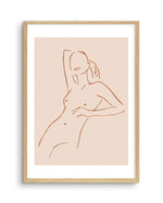 Female Form III | Terracotta Art Print-Buy-Bohemian-Wall-Art-Print-And-Boho-Pictures-from-Olive-et-Oriel-Bohemian-Wall-Art-Print-And-Boho-Pictures-And-Also-Boho-Abstract-Art-Paintings-On-Canvas-For-A-Girls-Bedroom-Wall-Decor-Collection-of-Boho-Style-Feminine-Art-Poster-and-Framed-Artwork-Update-Your-Home-Decorating-Style-With-These-Beautiful-Wall-Art-Prints-Australia