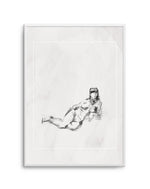 Femme in Charcoal III Art Print-PRINT-Olive et Oriel-Olive et Oriel-Buy-Australian-Art-Prints-Online-with-Olive-et-Oriel-Your-Artwork-Specialists-Austrailia-Decorate-With-Coastal-Photo-Wall-Art-Prints-From-Our-Beach-House-Artwork-Collection-Fine-Poster-and-Framed-Artwork