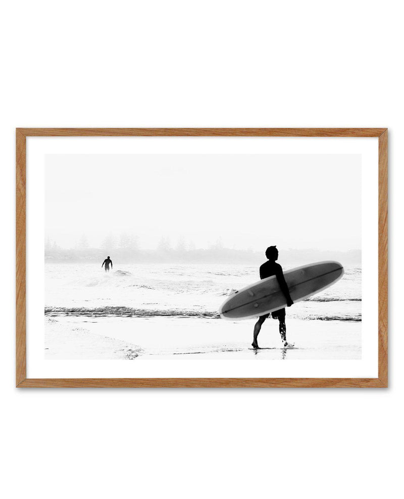 Few Waves | Byron Bay Art Print-PRINT-Olive et Oriel-Olive et Oriel-50x70 cm | 19.6" x 27.5"-Walnut-With White Border-Buy-Australian-Art-Prints-Online-with-Olive-et-Oriel-Your-Artwork-Specialists-Austrailia-Decorate-With-Coastal-Photo-Wall-Art-Prints-From-Our-Beach-House-Artwork-Collection-Fine-Poster-and-Framed-Artwork