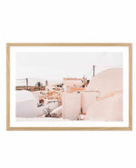 Finika | Santorini Art Print-Shop Greece Wall Art Prints Online with Olive et Oriel - Our collection of Greek Islands art prints offer unique wall art including blue domes of Santorini in Oia, mediterranean sea prints and incredible posters from Milos and other Greece landscape photography - this collection will add mediterranean blue to your home, perfect for updating the walls in coastal, beach house style. There is Greece art on canvas and extra large wall art with fast, free shipping across 