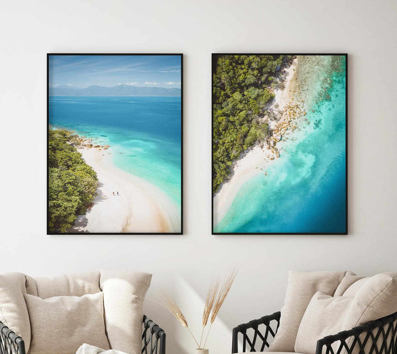 Fitzroy Island, QLD Art Print-PRINT-Olive et Oriel-Olive et Oriel-Buy-Australian-Art-Prints-Online-with-Olive-et-Oriel-Your-Artwork-Specialists-Austrailia-Decorate-With-Coastal-Photo-Wall-Art-Prints-From-Our-Beach-House-Artwork-Collection-Fine-Poster-and-Framed-Artwork