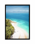 Fitzroy Island, QLD Art Print-PRINT-Olive et Oriel-Olive et Oriel-A5 | 5.8" x 8.3" | 14.8 x 21cm-Black-With White Border-Buy-Australian-Art-Prints-Online-with-Olive-et-Oriel-Your-Artwork-Specialists-Austrailia-Decorate-With-Coastal-Photo-Wall-Art-Prints-From-Our-Beach-House-Artwork-Collection-Fine-Poster-and-Framed-Artwork