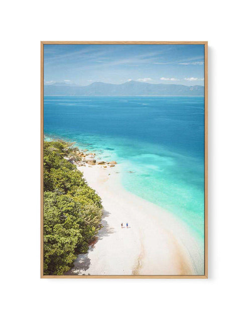 Fitzroy Island, QLD | Framed Canvas-CANVAS-You can shop wall art online with Olive et Oriel for everything from abstract art to fun kids wall art. Our beautiful modern art prints and canvas art are available from large canvas prints to wall art paintings and our proudly Australian artwork collection offers only the highest quality framed large wall art and canvas art Australia - You can buy fashion photography prints or Hampton print posters and paintings on canvas from Olive et Oriel and have t