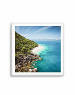 Fitzroy Island, QLD | SQ Art Print-PRINT-Olive et Oriel-Olive et Oriel-Buy-Australian-Art-Prints-Online-with-Olive-et-Oriel-Your-Artwork-Specialists-Austrailia-Decorate-With-Coastal-Photo-Wall-Art-Prints-From-Our-Beach-House-Artwork-Collection-Fine-Poster-and-Framed-Artwork