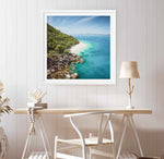 Fitzroy Island, QLD | SQ Art Print-PRINT-Olive et Oriel-Olive et Oriel-Buy-Australian-Art-Prints-Online-with-Olive-et-Oriel-Your-Artwork-Specialists-Austrailia-Decorate-With-Coastal-Photo-Wall-Art-Prints-From-Our-Beach-House-Artwork-Collection-Fine-Poster-and-Framed-Artwork