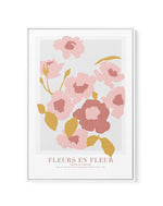 Fleurs en Fleur | Framed Canvas-CANVAS-You can shop wall art online with Olive et Oriel for everything from abstract art to fun kids wall art. Our beautiful modern art prints and canvas art are available from large canvas prints to wall art paintings and our proudly Australian artwork collection offers only the highest quality framed large wall art and canvas art Australia - You can buy fashion photography prints or Hampton print posters and paintings on canvas from Olive et Oriel and have them 