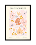 Flower Market Berlin Art Print-PRINT-Olive et Oriel-Olive et Oriel-A5 | 5.8" x 8.3" | 14.8 x 21cm-Black-With White Border-Buy-Australian-Art-Prints-Online-with-Olive-et-Oriel-Your-Artwork-Specialists-Austrailia-Decorate-With-Coastal-Photo-Wall-Art-Prints-From-Our-Beach-House-Artwork-Collection-Fine-Poster-and-Framed-Artwork