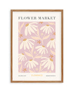 Flower Market Florence Art Print-PRINT-Olive et Oriel-Olive et Oriel-50x70 cm | 19.6" x 27.5"-Walnut-With White Border-Buy-Australian-Art-Prints-Online-with-Olive-et-Oriel-Your-Artwork-Specialists-Austrailia-Decorate-With-Coastal-Photo-Wall-Art-Prints-From-Our-Beach-House-Artwork-Collection-Fine-Poster-and-Framed-Artwork