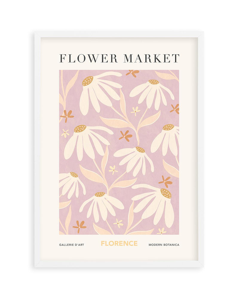 Flower Market Florence Art Print-PRINT-Olive et Oriel-Olive et Oriel-A5 | 5.8" x 8.3" | 14.8 x 21cm-White-With White Border-Buy-Australian-Art-Prints-Online-with-Olive-et-Oriel-Your-Artwork-Specialists-Austrailia-Decorate-With-Coastal-Photo-Wall-Art-Prints-From-Our-Beach-House-Artwork-Collection-Fine-Poster-and-Framed-Artwork