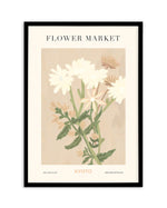 Flower Market Kyoto Art Print-PRINT-Olive et Oriel-Olive et Oriel-A5 | 5.8" x 8.3" | 14.8 x 21cm-Black-With White Border-Buy-Australian-Art-Prints-Online-with-Olive-et-Oriel-Your-Artwork-Specialists-Austrailia-Decorate-With-Coastal-Photo-Wall-Art-Prints-From-Our-Beach-House-Artwork-Collection-Fine-Poster-and-Framed-Artwork