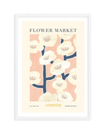 Flower Market London Art Print-PRINT-Olive et Oriel-Olive et Oriel-A5 | 5.8" x 8.3" | 14.8 x 21cm-White-With White Border-Buy-Australian-Art-Prints-Online-with-Olive-et-Oriel-Your-Artwork-Specialists-Austrailia-Decorate-With-Coastal-Photo-Wall-Art-Prints-From-Our-Beach-House-Artwork-Collection-Fine-Poster-and-Framed-Artwork