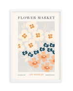 Flower Market Los Angeles Art Print-PRINT-Olive et Oriel-Olive et Oriel-A5 | 5.8" x 8.3" | 14.8 x 21cm-White-With White Border-Buy-Australian-Art-Prints-Online-with-Olive-et-Oriel-Your-Artwork-Specialists-Austrailia-Decorate-With-Coastal-Photo-Wall-Art-Prints-From-Our-Beach-House-Artwork-Collection-Fine-Poster-and-Framed-Artwork