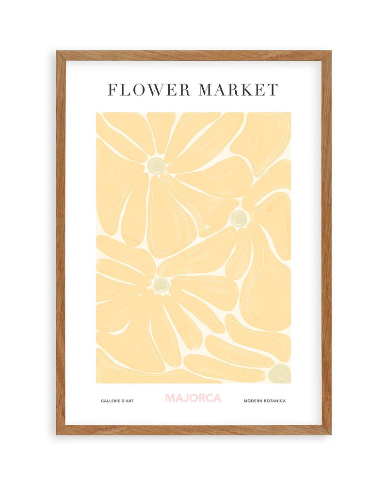 Flower Market Majorca Art Print-PRINT-Olive et Oriel-Olive et Oriel-50x70 cm | 19.6" x 27.5"-Walnut-With White Border-Buy-Australian-Art-Prints-Online-with-Olive-et-Oriel-Your-Artwork-Specialists-Austrailia-Decorate-With-Coastal-Photo-Wall-Art-Prints-From-Our-Beach-House-Artwork-Collection-Fine-Poster-and-Framed-Artwork