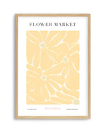 Flower Market Majorca Art Print-PRINT-Olive et Oriel-Olive et Oriel-A5 | 5.8" x 8.3" | 14.8 x 21cm-Oak-With White Border-Buy-Australian-Art-Prints-Online-with-Olive-et-Oriel-Your-Artwork-Specialists-Austrailia-Decorate-With-Coastal-Photo-Wall-Art-Prints-From-Our-Beach-House-Artwork-Collection-Fine-Poster-and-Framed-Artwork