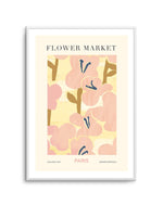 Flower Market Paris Art Print-PRINT-Olive et Oriel-Olive et Oriel-Buy-Australian-Art-Prints-Online-with-Olive-et-Oriel-Your-Artwork-Specialists-Austrailia-Decorate-With-Coastal-Photo-Wall-Art-Prints-From-Our-Beach-House-Artwork-Collection-Fine-Poster-and-Framed-Artwork