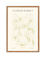 Flower Market Tokyo Art Print-PRINT-Olive et Oriel-Olive et Oriel-50x70 cm | 19.6" x 27.5"-Walnut-With White Border-Buy-Australian-Art-Prints-Online-with-Olive-et-Oriel-Your-Artwork-Specialists-Austrailia-Decorate-With-Coastal-Photo-Wall-Art-Prints-From-Our-Beach-House-Artwork-Collection-Fine-Poster-and-Framed-Artwork