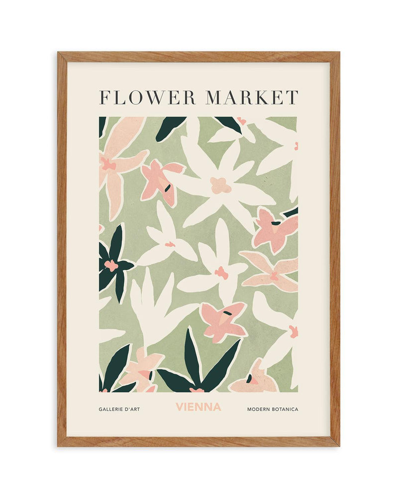 Flower Market Vienna Art Print-PRINT-Olive et Oriel-Olive et Oriel-Buy-Australian-Art-Prints-Online-with-Olive-et-Oriel-Your-Artwork-Specialists-Austrailia-Decorate-With-Coastal-Photo-Wall-Art-Prints-From-Our-Beach-House-Artwork-Collection-Fine-Poster-and-Framed-Artwork