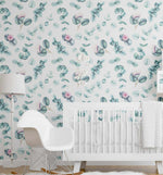 Flowering Eucalyptus Wallpaper-Wallpaper-Buy Kids Removable Wallpaper Online Our Custom Made Children√¢‚Ç¨‚Ñ¢s Wallpapers Are A Fun Way To Decorate And Enhance Boys Bedroom Decor And Girls Bedrooms They Are An Amazing Addition To Your Kids Bedroom Walls Our Collection of Kids Wallpaper Is Sure To Transform Your Kids Rooms Interior Style From Pink Wallpaper To Dinosaur Wallpaper Even Marble Wallpapers For Teen Boys Shop Peel And Stick Wallpaper Online Today With Olive et Oriel