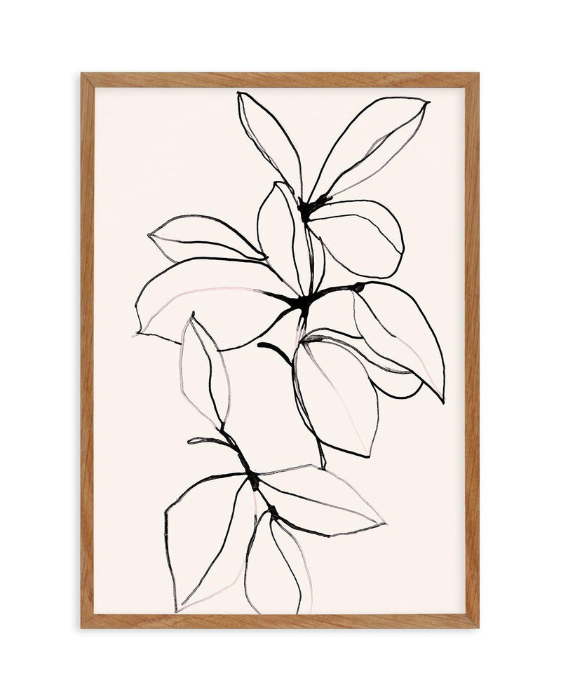 Foliage by Leigh Viner Art Print-PRINT-Olive et Oriel-Leigh Viner-50x70 cm | 19.6" x 27.5"-Walnut-With White Border-Buy-Australian-Art-Prints-Online-with-Olive-et-Oriel-Your-Artwork-Specialists-Austrailia-Decorate-With-Coastal-Photo-Wall-Art-Prints-From-Our-Beach-House-Artwork-Collection-Fine-Poster-and-Framed-Artwork