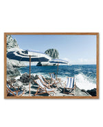 Fontelina In The Sun | Capri Art Print-PRINT-Olive et Oriel-Olive et Oriel-50x70 cm | 19.6" x 27.5"-Walnut-With White Border-Buy-Australian-Art-Prints-Online-with-Olive-et-Oriel-Your-Artwork-Specialists-Austrailia-Decorate-With-Coastal-Photo-Wall-Art-Prints-From-Our-Beach-House-Artwork-Collection-Fine-Poster-and-Framed-Artwork