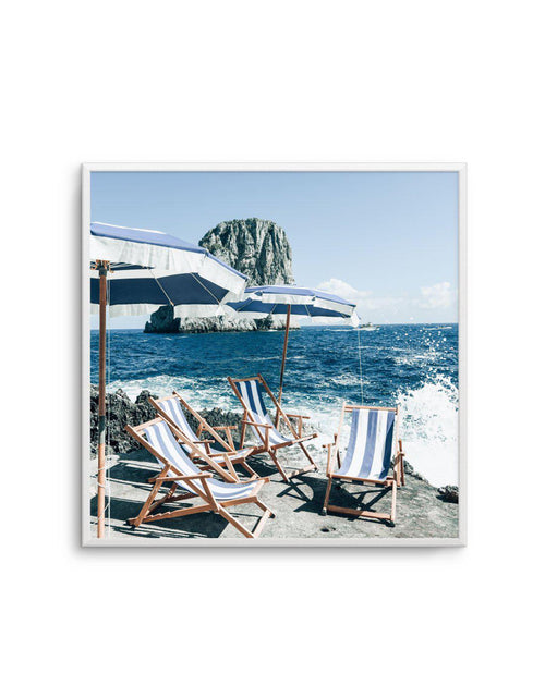 Fontelina In The Sun, Capri | SQ Art Print-PRINT-Olive et Oriel-Olive et Oriel-Buy-Australian-Art-Prints-Online-with-Olive-et-Oriel-Your-Artwork-Specialists-Austrailia-Decorate-With-Coastal-Photo-Wall-Art-Prints-From-Our-Beach-House-Artwork-Collection-Fine-Poster-and-Framed-Artwork