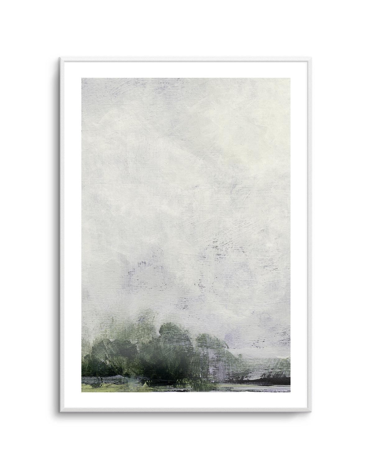 Forest I by Dan Hobday Art Print-PRINT-Order sage mint green framed abstract painting wall art prints online with Olive et Oriel Australia