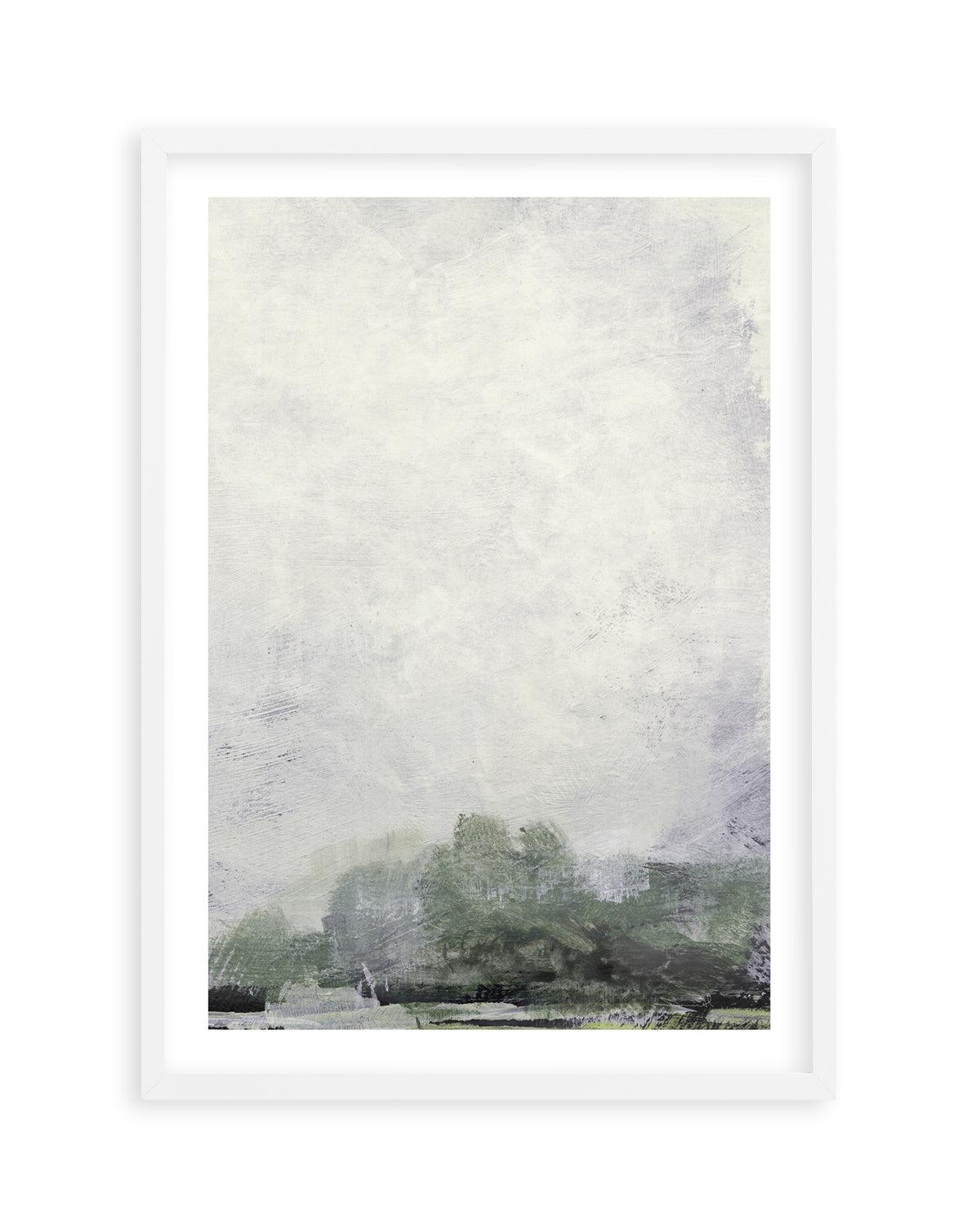 Forest II by Dan Hobday Art Print-PRINT-Order sage mint green framed abstract painting wall art prints online with Olive et Oriel Australia